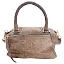 Givenchy Pandora Medium Bag in Brown Distressed Leather