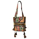 Dior Paisley Embroidery D-Bucket Bag in Multicolor Canvas