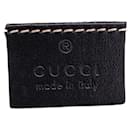 Petit sac bandoulière Gucci Marmont en cuir noir