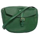 LOUIS VUITTON Epi June Feuille Shoulder Bag Green M52154 LV Auth 56655 - Louis Vuitton
