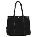 PRADA Tote Bag Nylon Black Auth bs9043 - Prada