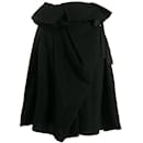 Comme des Garçons Black Wool Skirt - Comme Des Garcons