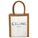 Cream mini vertical Cabas handbag - Céline