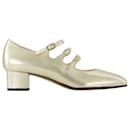 Kina Pumps – Carel – Leder – Gold