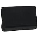 BALENCIAGA Clutch Bag Canvas Black Auth bs9026 - Balenciaga