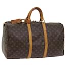 Louis Vuitton-Monogramm Keepall 50 Boston Bag M.41426 LV Auth 55981
