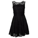 Flavio Castellani, black lace A line dress - Autre Marque