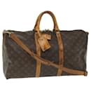 Louis Vuitton Monogram Keepall Bandouliere 50 Boston Bag M.41416 LV Auth 56994