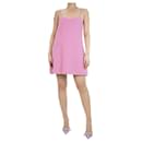 Pink sleeveless wool dress - size UK 8 - Msgm