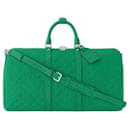 LV Keepall 50 green leather - Louis Vuitton