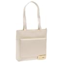 GUCCI Tote Bag Patent leather White Auth ar10433 - Gucci