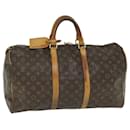 Louis Vuitton-Monogramm Keepall 50 Boston Bag M.41426 LV Auth 56513