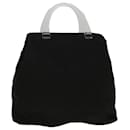 PRADA Hand Bag Nylon Black Auth 57361 - Prada