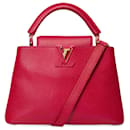LOUIS VUITTON Capucines Bag in Red Leather - 101547 - Louis Vuitton