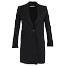 Givenchy Long Blazer Coat in Black Polyester