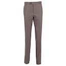Tom Ford Slim-Fit Trousers in Beige Cotton