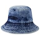 Sombrero de pescador Giorgia - Isabel Marant - Algodón - Azul claro