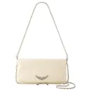 Borsa a tracolla Rock Swing Your Wings - Zadig & Voltaire - Pelle - Beige