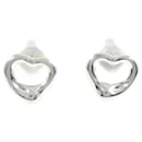 Tiffany & Co Open Heart Earrings Metal Earrings in Excellent condition