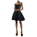 Robe patineuse réversible Black Relief - taille UK 8 - Maje