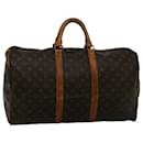 Louis Vuitton-Monogramm Keepall 50 Boston Bag M.41426 LV Auth bs8937