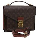 Louis Vuitton Monogram Monceau 28 Hand Bag 2way M51185 LV Auth 56941