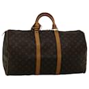 Louis Vuitton-Monogramm Keepall 50 Boston Bag M.41426 LV Auth 57707