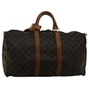 Louis Vuitton-Monogramm Keepall 50 Boston Bag M.41426 LV Auth 57708
