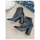 Christian Dior Black Leather Ankle boots EU37.5