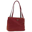 PRADA Hand Bag Nylon Red Auth ac2372 - Prada