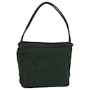 PRADA Shoulder Bag Nylon Green Auth bs9257 - Prada
