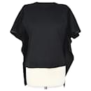 Camiseta negra con capa - Céline