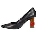 Black bamboo heel pumps - size EU 37.5 - Balenciaga