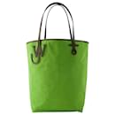 Anchor Tall Tote Bag - J.W. Anderson - Canvas - Green/brown - JW Anderson
