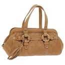BALLY Shoulder Bag Leather Brown Auth yb398 - Bally