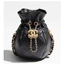Chanel Lambskin Leather Gold HW Bag
