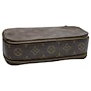 LOUIS VUITTON Monogram Trousse Brush GM Cosmetic Pouch M47505 LV Auth 56446 - Louis Vuitton