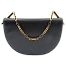 Fendi Fendi two-tone leather handbag with chain