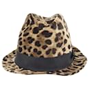 Chapéu Fedora com estampa de leopardo - Dolce & Gabbana