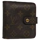 LOUIS VUITTON Portafoglio con zip compatta con monogramma M61667 LV Auth bs9638 - Louis Vuitton