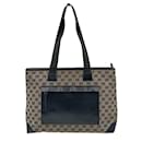 Gucci Gucci GG shoulder shopper bag in canvas and leather