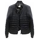 Marineblaue Jacke im Puffer-Stil - Chanel