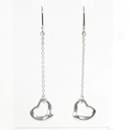 Boucles d'oreilles pendantes à cœur ouvert - Tiffany & Co