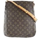 Louis Vuitton Monogram Musette Salsa Borsa a tracolla in tela con tracolla corta M51256 in discrete condizioni