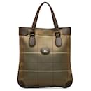 Burberry Brown Vintage Check Tote