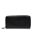 Prada Saffiano Leather Zip Around Wallet Leather Long Wallet 2M1264 in Good condition