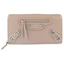 Balenciaga Classic City Continental Zip  Wallet  Leather Long Wallet 390187 in Good condition