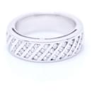 White Gold Ring with Diamonds - Autre Marque