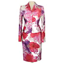 Conjunto de falda y tops con estampado floral multicolor - Dolce & Gabbana