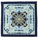 Hermes Blue Eperon d'Or Silk Scarf - Hermès